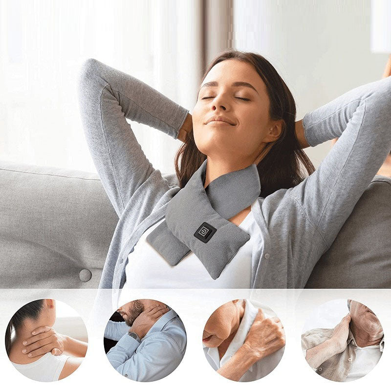 Nauti pehmeästä ja jatkuvasta lämmöstä lämmittävän huivin kanssa