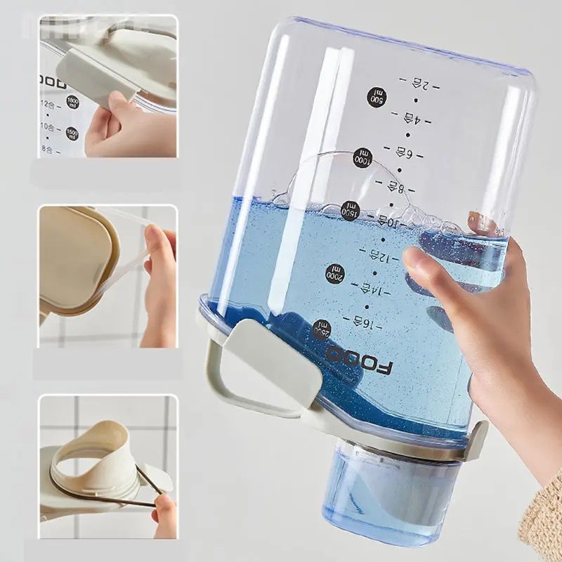 Recipient etanș XXL pentru o conservare optimă