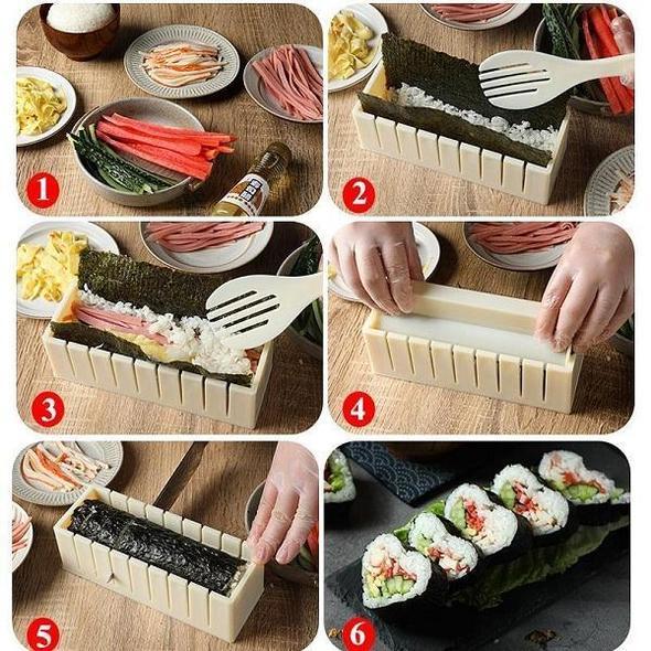 Sushitillverkningskit: Förbered dina sushis enkelt hemma 