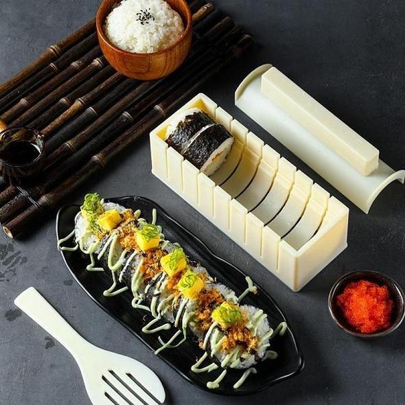 Kit de fabricação de sushi: Prepare seus sushis facilmente em casa 