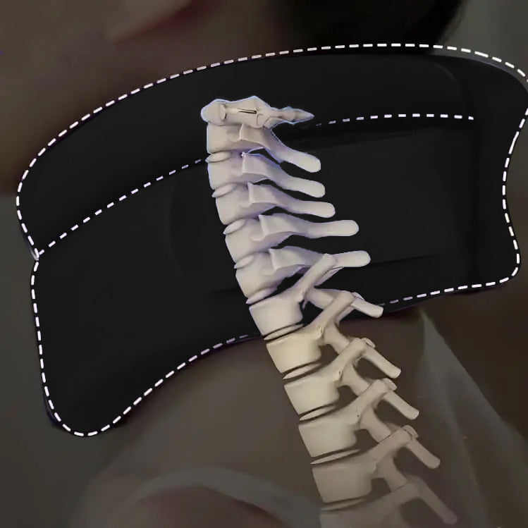 Suporte cervical para um sono sem roncos 