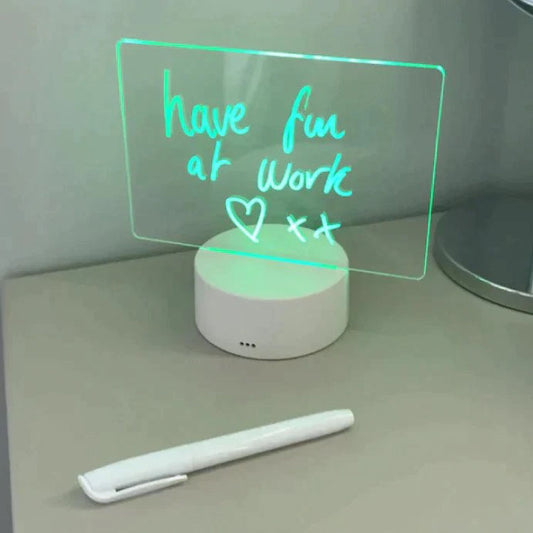 LED-muistitaulu: Järjestä ideasi tyylillä!