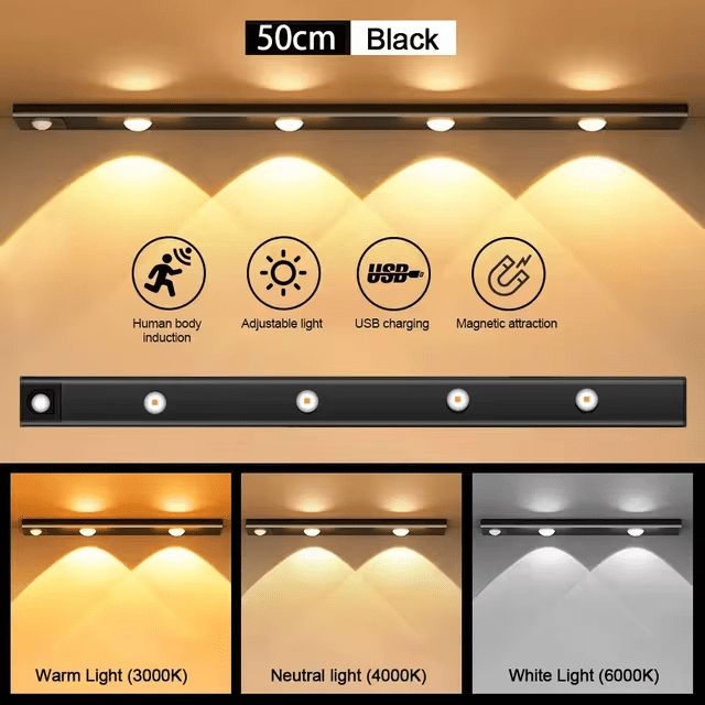 MotionLite Iluminação automática sem esforço 