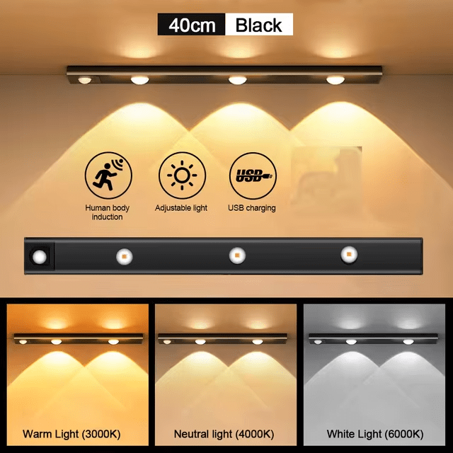 MotionLite Iluminação automática sem esforço 