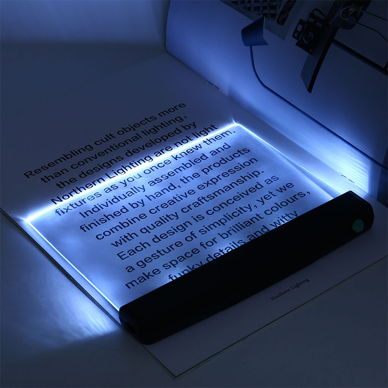 Lâmpada LED portátil para tablet, livro, leitura e luz noturna