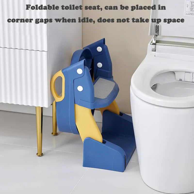 Asiento plegable para niños para un baño fácil 