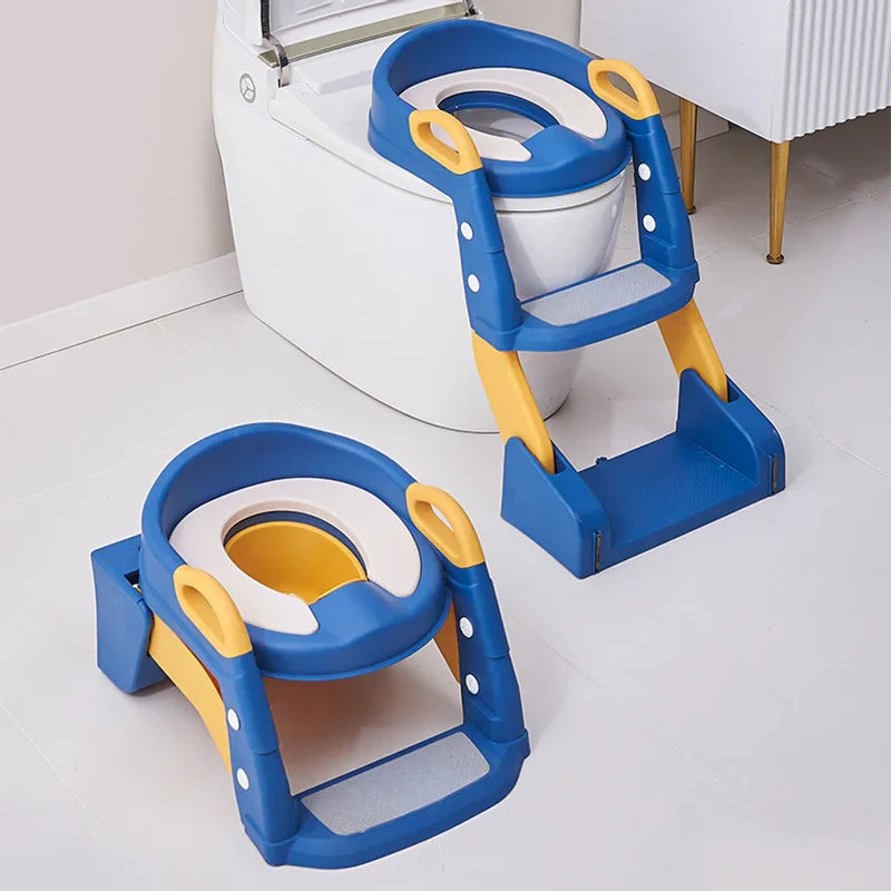 Asiento plegable para niños para un baño fácil 